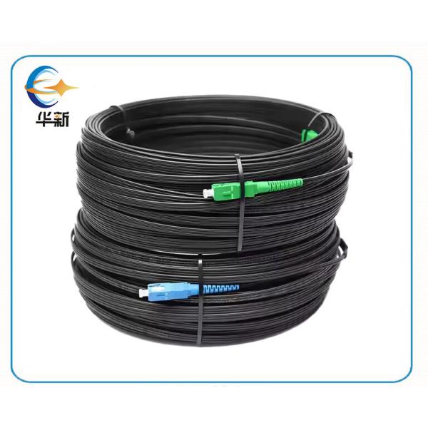 Buy cheap Stable Performance 1-2 Cores FTTH Outdoor Fiber Patch Cable Plug-And-Play from wholesalers
