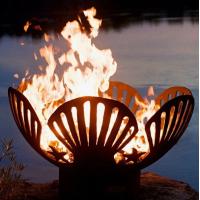 Buy cheap Warm Keeping Rusted Corten Steel Fire Globe Hemisphere Fire Pit product