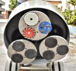 High Efficiency Planetary Marble Floor Polisher 3 Heads 9 Discs Single Phase