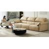 Buy cheap BN Modern Elephant High Back Ear Recliner Living Room Multifunctional Automatic Retractable Genuine Leather Sofa Bed from wholesalers