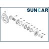 Buy cheap Cassette Ring ZGAQ-00100 Wheel Hub Oil Seal For R200W-7 R200W-7A Hyundai from wholesalers