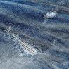 Buy cheap Denim Clothing Fall Winter Fabrics Indigo Cotton Stretchy Blended Material 80*60 8OZ from wholesalers