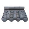 Buy cheap Traditional Temple Roofs Antique Chinese Unglazed Grey Clay Roof Tile from wholesalers