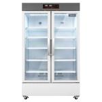 2-8 Degree Medical Pharmacy Refrigerator with Glass Door for Hospital Laboratory