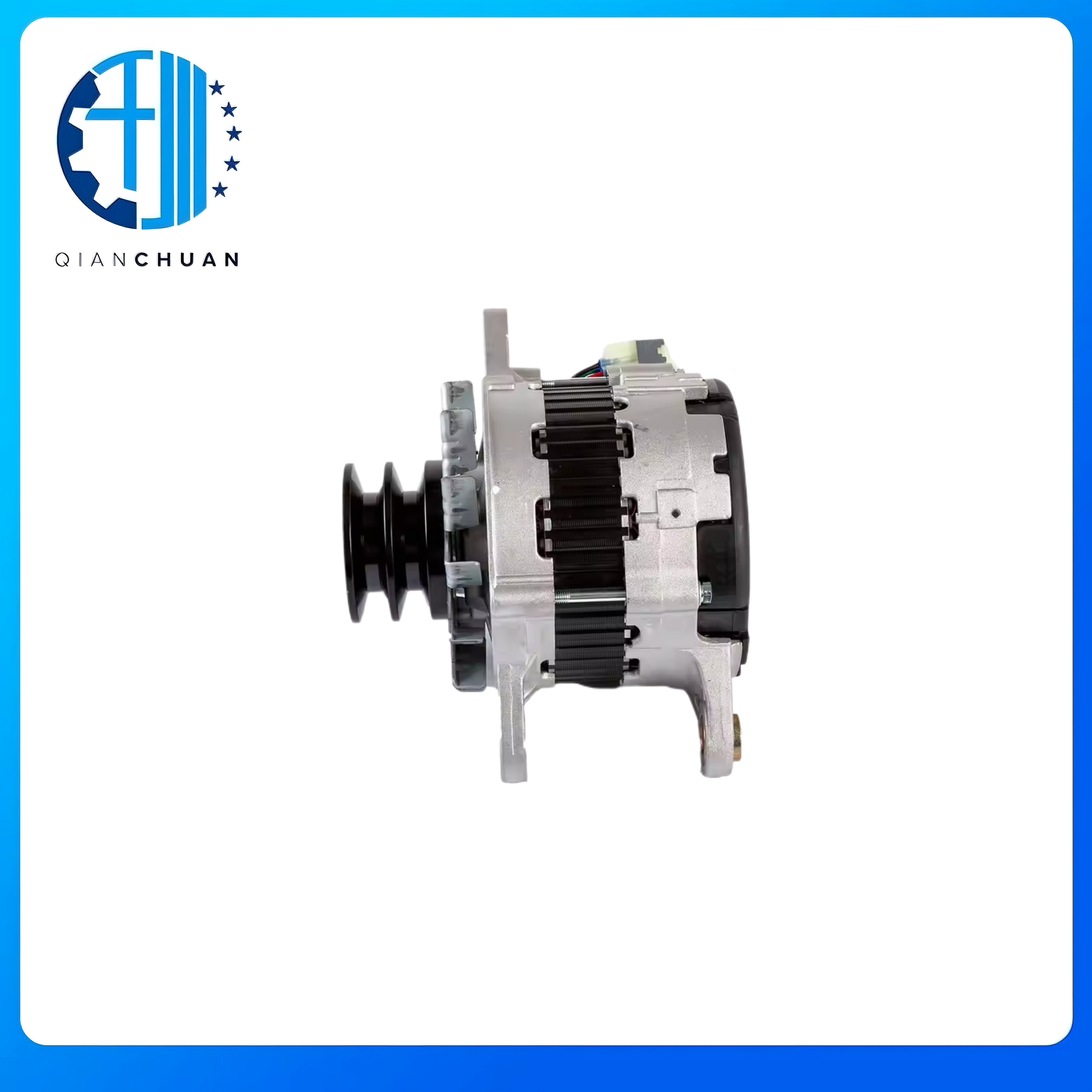 Alternator 24V 60A 27040-2192 for Kobelco SK250-8 SK350-8 SK460-8 Excavator Engine Spare Parts for Machinery Construction