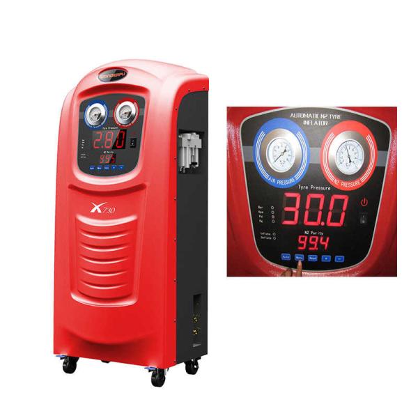 Buy cheap 70kg Nitrogen Gas Tyre Filling Machine 70 Degree 40 Litre Capacity from wholesalers