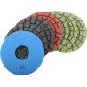 Buy cheap 5" Diamond Floor Pads 5.0mm Wet Polishing Pads Set from wholesalers