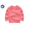 Buy cheap Crew Neck Girls Cardigan Sweaters Spring Knitwear Shell Buttons Diamond Pointelle from wholesalers