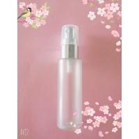 Buy cheap OEM ODM PET Plastic Cosmetic Bottles With Screw Cap Flip Top Cap Sprayer Type product