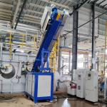 Total Power 150kW Graphite Shaft Box Type In-line Rotary Degassing Unit For