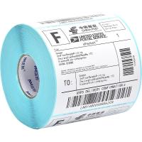 Buy cheap TOP COATED Printing Thermal Sensitive Label Paper Roll / Direct Thermal Label product