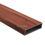 Durable Aluminum Window Extrusion Profiles / Aluminium Wood Grain Profile