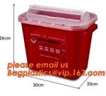 Medical disposable sharp container,Wholesale disposal plastic medical sharp