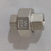 Buy cheap ASME B1.20.1 Stainless Steel Threaded Union , Cast Conical Pipe Union Joint F/F product