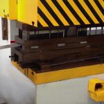 LPG Cylinder Bottom Ring Production Line Ring Press Coil Inner Dia Range 460