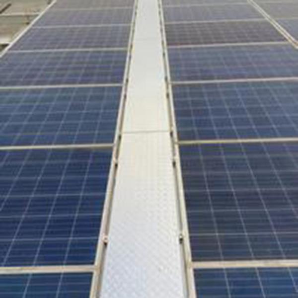 Buy cheap 2.5 Lbs Metal Solar Rooftop Walkway Interlocking System 0.5 Inches UV Resistance from wholesalers