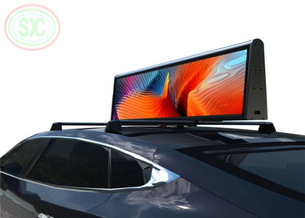 Buy cheap Outdoor Double Side P5 HD Full Color Car Taxi Roof Led Sign Display from wholesalers