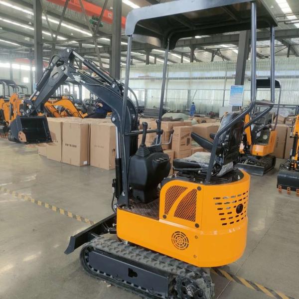Buy cheap Energy Efficiency Electric Mini Digger Excavator 0.8 T Small Digger from wholesalers