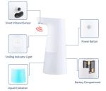 IPX3 8.45oz Battery Operated Sanitizer Dispenser One Touch Control