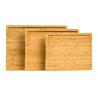 Buy cheap Large End Grain Bamboo Cutting Board with Juice Groove and Customized Logo from wholesalers