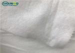 White Nonwoven Felt Garments Accessories For Small Part Of Cloth