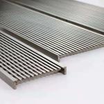 Industrial Platform Walkway 3.0MM Thickness Stainless Steel Grating