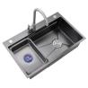 Buy cheap 304SS Stainless Steel Shop Sink Nano Coating Stainless Steel Single Bowl Kitchen Sink from wholesalers