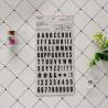 Buy cheap Combination Of Numbers And Letters 3D Gold And Silver Stamping Stickers Mobile Phone Water Cup Decoration Stickers from wholesalers