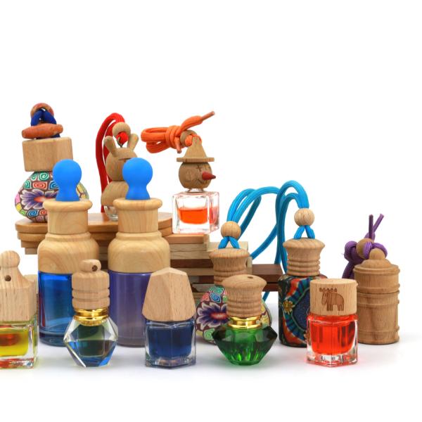 Buy cheap 5ML 10ML Perfume Bottle Lid Customized Design Perfume Bottle Wooden Cap from wholesalers