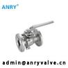 Buy cheap 2piece WCB body SS304 Ball PTFE Seat Flanged RF Floating Ball Valve from wholesalers