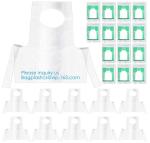Medical Protective Disposable Apron, CPE APRON, with thumb loop, kitchen, dental