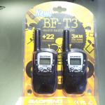 Kids BaoFeng T3 Walkie Talkie Two Way Radio License Free Mini UHF BF-T3