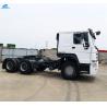 Buy cheap 50 Tons Used Howo Dump Truck , Used Flatbed Trucks Prime Mover Truck Head from wholesalers