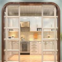 Buy cheap Double Track Aluminum Glass Sliding Door Interior Metal Soundproof product