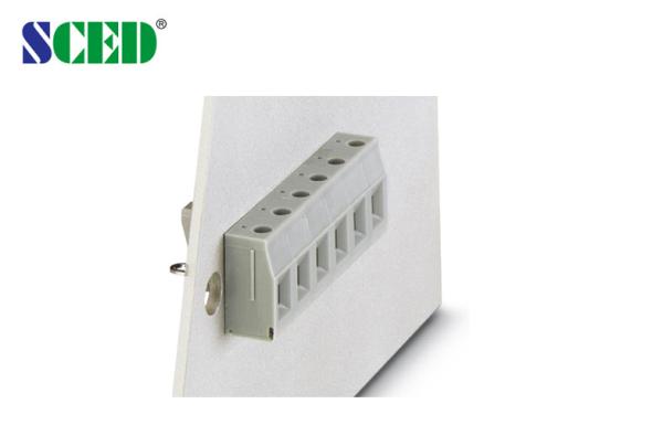 Buy cheap Plastic Through Panel Terminal Blocks / 10.0mm Electrical Wire Terminals from wholesalers