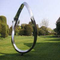 Buy cheap OEM Forge Circle Modern Stainless Steel Sculpture For Garden Decoration product
