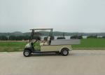 White Color Small Electric Utility Vehicles Car With 3.7kw KDS Motor , Cargo Box