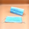 Buy cheap Blue 3 Layer Disposable Earloop Face Mask Non Woven Anti Virus Anti Dust Blue from wholesalers