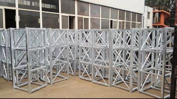 Buy cheap Passenager Hoist Parts 4.0mm Thickness Mast Tower With Rack For WICKHAM Building Hoist from wholesalers