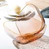 Buy cheap Transparent Square Phnom Penh Pink Glass Tableware from wholesalers
