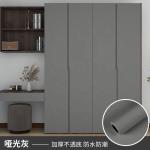 PVC Film Black Sticker Wallpaper Matt Foil Soft Touch Wallpaper