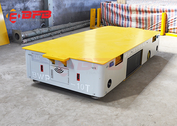 Wire Coil Transportation 30 Ton Trackless Transfer Cart Radio Remote Control
