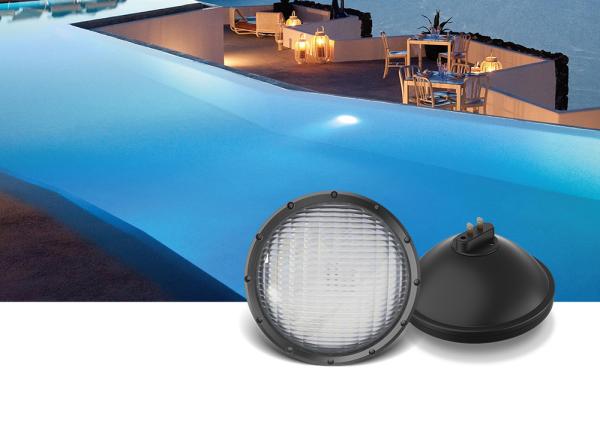 Buy cheap PAR56 Acrylic Swimming Pool Light 18W High Voltage GX16D Base PC Cover from wholesalers