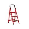 Buy cheap Lightweight 3 Steps Aluminium Ladder Foldable Carbon Steel Red from wholesalers