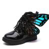 Buy cheap Transparent Butterfly Zipper Martin Boots Illusion Leather Waterproof Kids Shoes from wholesalers