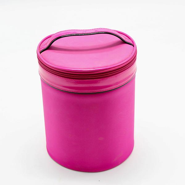 Buy cheap OEM Double Zipper Cosmetic Bag BSCI Personalized Leather Makeup Bag from wholesalers