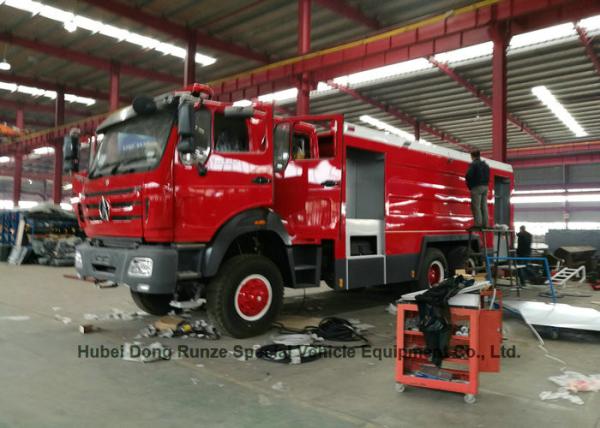 Buy cheap Beiben 2534 RHD /LHD Fire Fighting Water Foam Truck Off Road-6x6 AWD Vehicle EURO3/5 from wholesalers