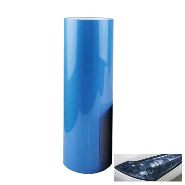Buy cheap Anti-scratch TPH PPF Blue Headlight vinyl wrap Car Lamp Film 0.3*15M Film from wholesalers