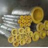 Buy cheap Smoke Proof Microfiber Veneer Glass Wool Tube Refractory Heat Insulation from wholesalers