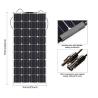 Buy cheap 100w 150w 200w 250w 300w Thin Film Semi Flexible Solar Panel Vmp Included from wholesalers